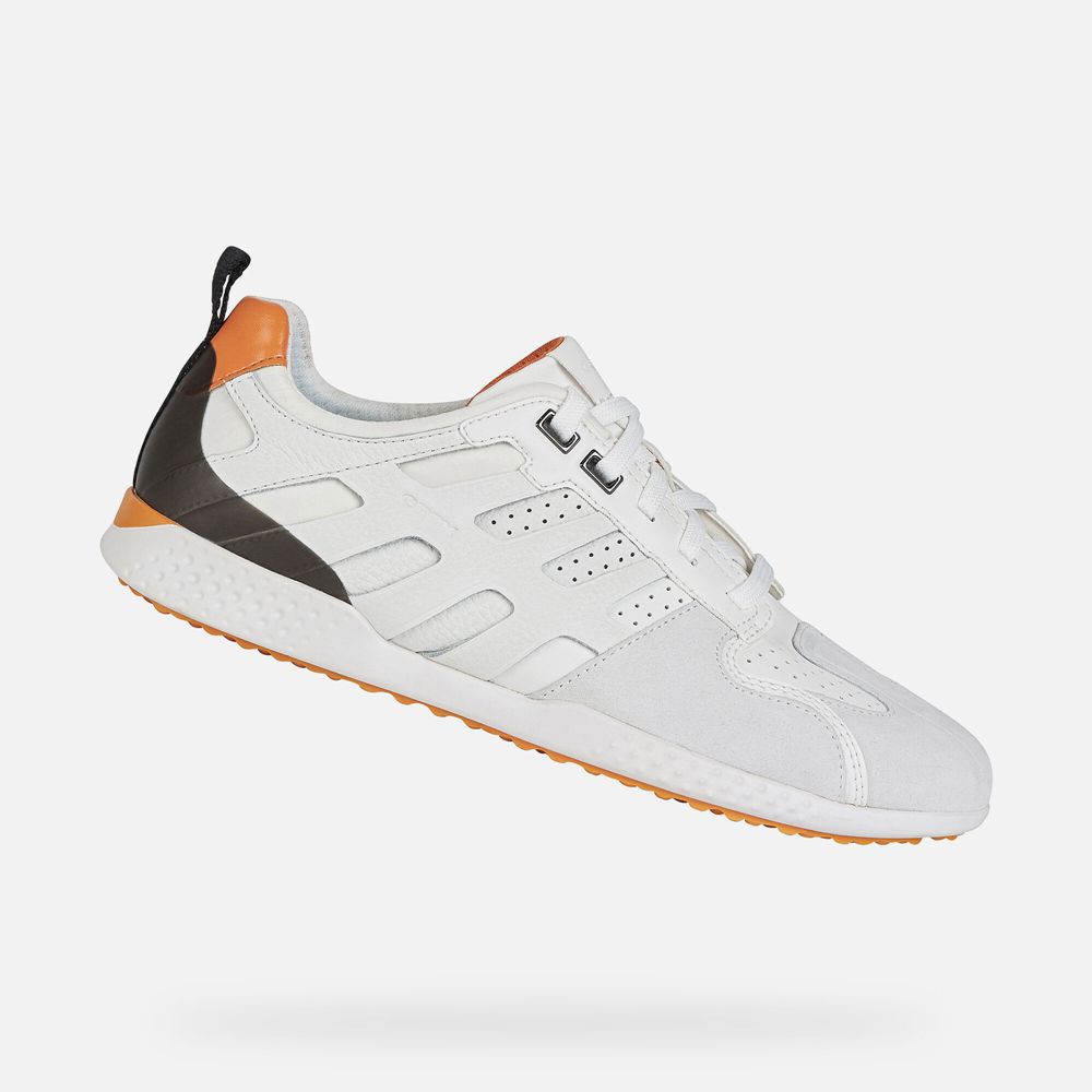 Geox Erkek Spor Ayakkabı Beyaz - Snake.2 - GXF-409582